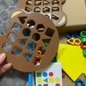Ontvangen Shape & Color Matching Puzzle Toy van klant D***n.