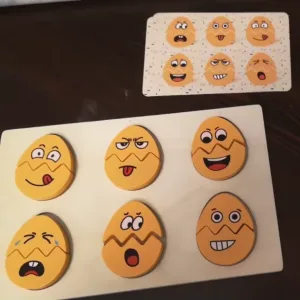 Emotie Matching Puzzelspel ontvangen van klant D****a.
