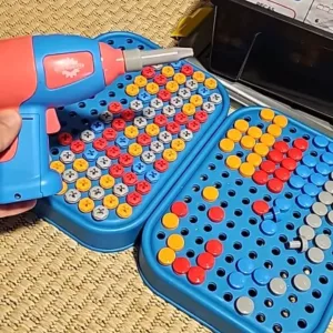 Ontvangen Creatieve Mozaïek Boor & Gereedschap Set voor Kinderen van klant T***o.