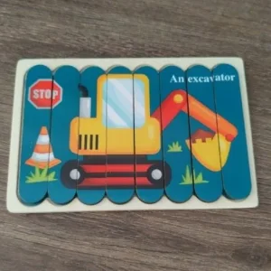 Ontvangen 3D Houten Strip Cartoon Puzzel van klant K****e.