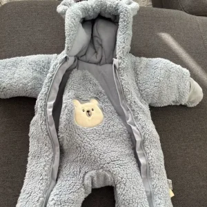 Ontvangen Baby Hooded Romper Verdikte Jumpsuit van klant A****n.