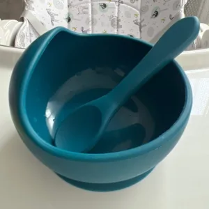 Ontvangen Siliconen Zuigkom met Lepel van klant H**e.