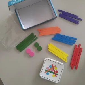 Ontvangen Houten Regenboog Stok Puzzel van klant E***a.