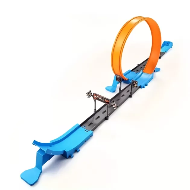 katapult auto speelgoed, racebaan