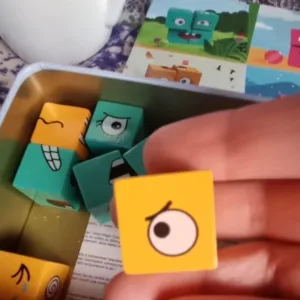Ontvangen Expressie Puzzel Bouwstenen Spel met Bel van klant R****i.