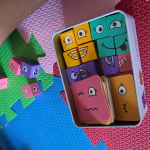 Ontvangen Expression Puzzle Building Blocks Game met bel van klant S****n.