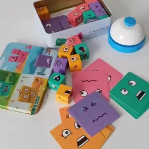 Ontvangen Expressie Puzzel Bouwblokken Spel met Bel van klant A***i.