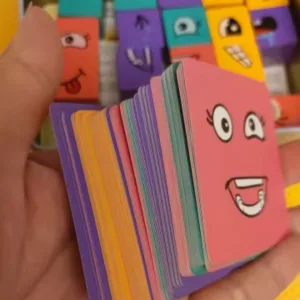 Ontvangen Expressie Puzzel Bouwblokken Spel met Bel van klant L***i.