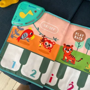 Ontvangen Vloertoetsenbord Mat met Dierengeluiden van klant J*****a.