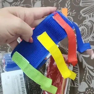 Ontvangen Kids Tail Catching Game Belt van klant L***e.