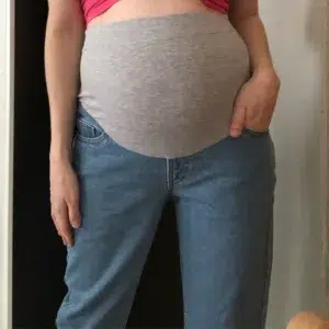 Ontvangen Over Bump Zwangerschapsjeans Zwangerschapsbroek van klant L****r.
