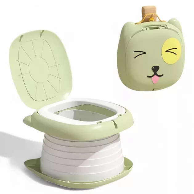 draagbare pot, potje, opvouwbare pot