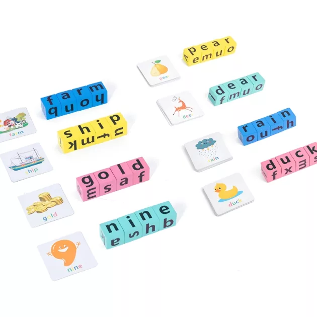 word spelling game, alphabet learning game, alphabet learning toy