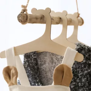 cute hangers, nursery hangers, wooden clothes hangers, childrens wooden hangers