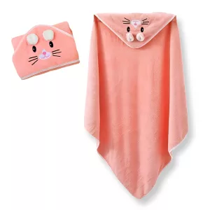 bathrobe, hooded towel, soft bath towel