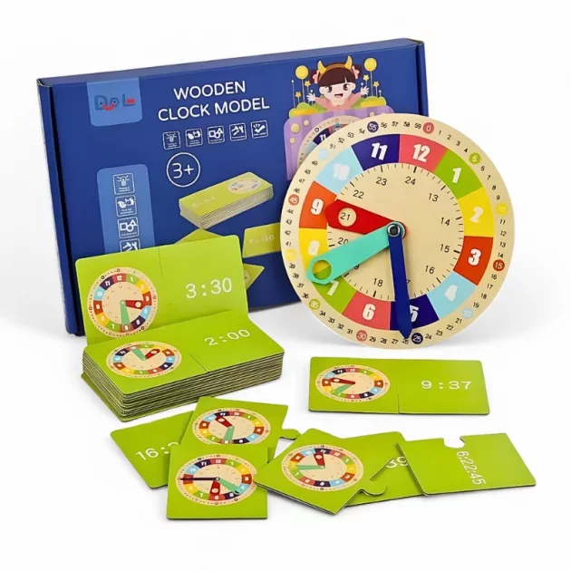 learning clocks, teaching clock, learn to tell the time clock