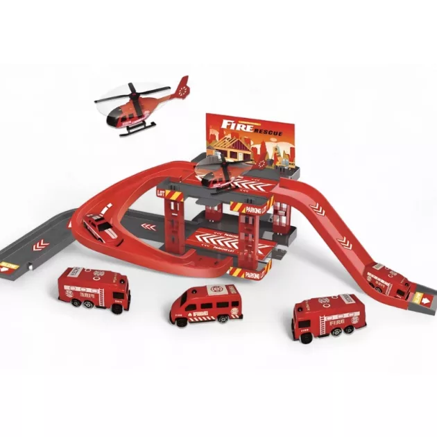 car track toy, car track set, car ramp toy, parking lot toy