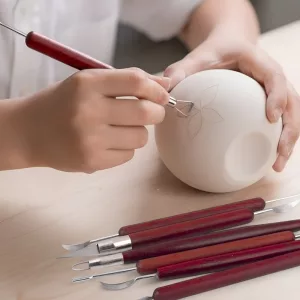 pottery tools, clay tools, clay carving tools, pottery sculpting tools