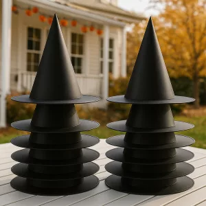 witch hat, halloween costume, black witch hat
