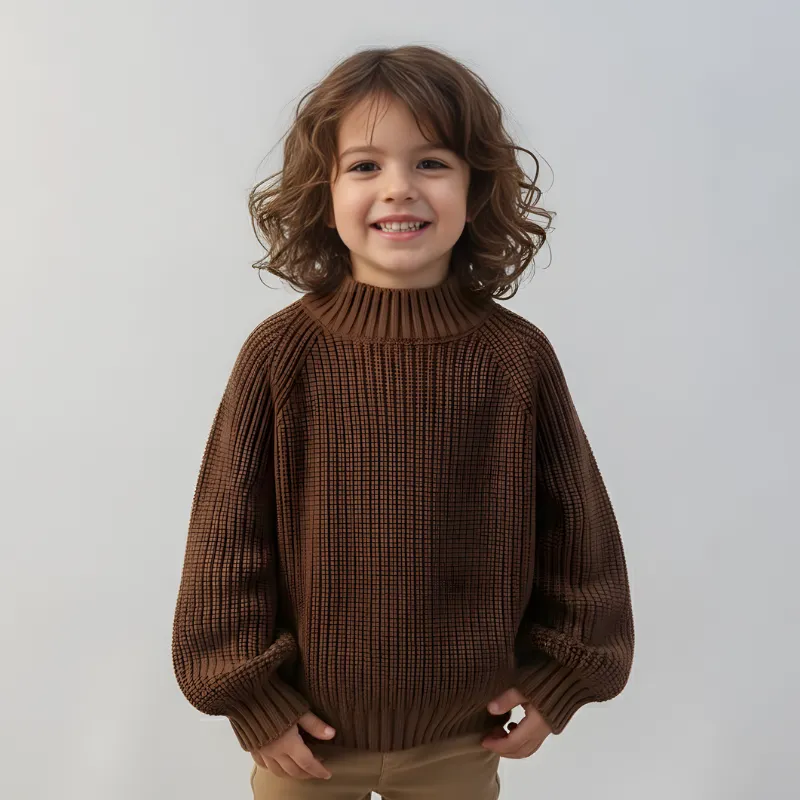 high neck sweater, loose sweater, knitted sweater, chunky knit sweater, oversized knit sweater