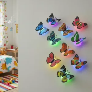 led butterfly decoraion