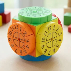 Time Magic Cube Breinbreker Puzzel voor Kinderen