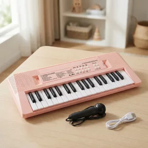 musical keyboard toy, musical keyboard toy with microphone, piano toy, toy piano keyboard, keyboard toy