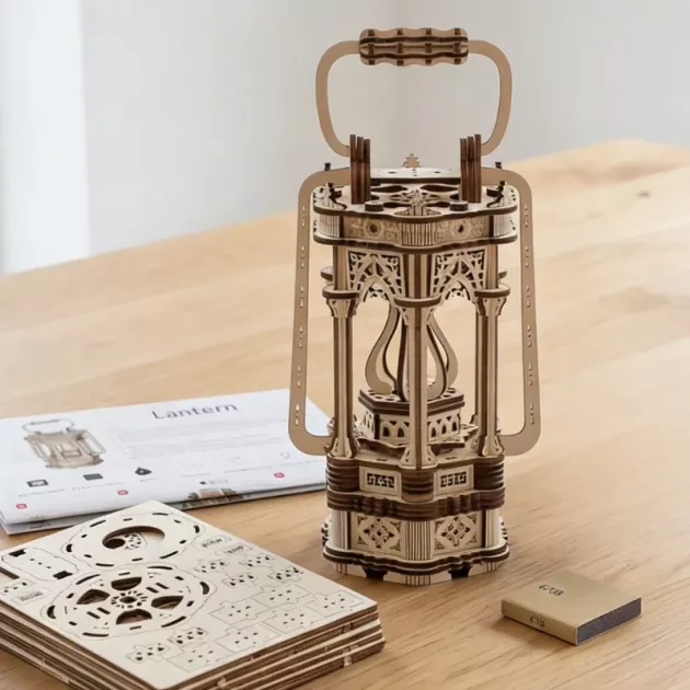 3d wooden puzzle, lantern building blocks