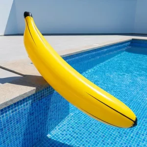 Opblaasbare banaan voor buiten, speelgoed en feestdecoratie