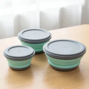 3-delige draagbare opvouwbare lunchbakjesset voor kinderen