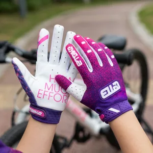 Felgekleurde ademende fietshandschoenen voor kinderen