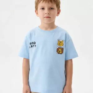 Schattig katoenen T-shirt met print voor kinderen