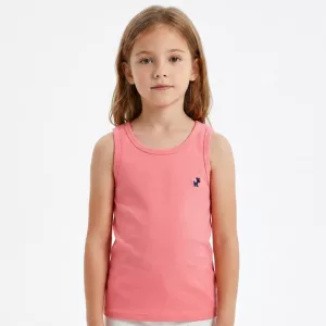 Schattige katoenen zomertanktop voor kinderen